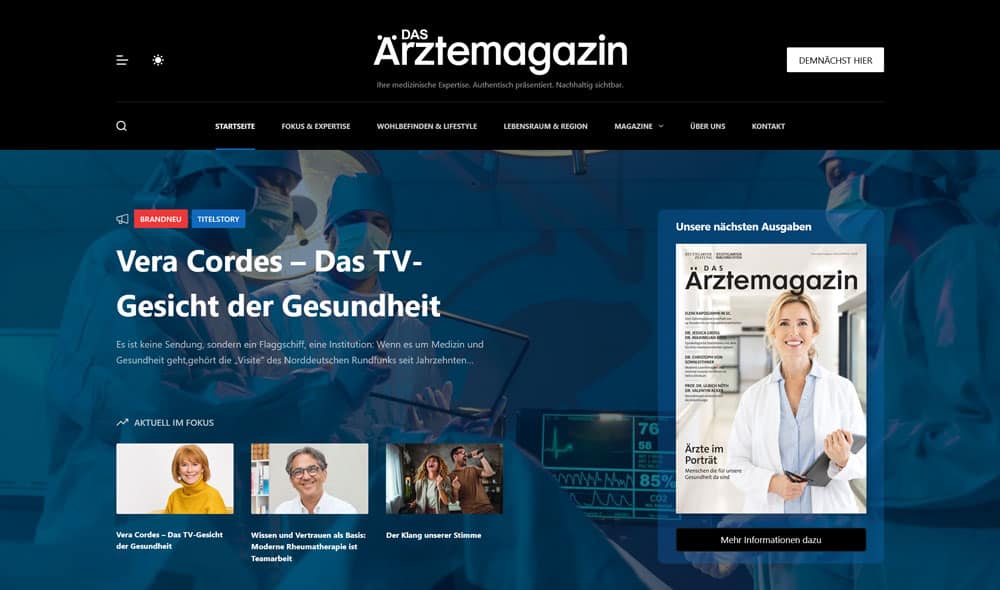 Das Ärztemagazin Startseite
